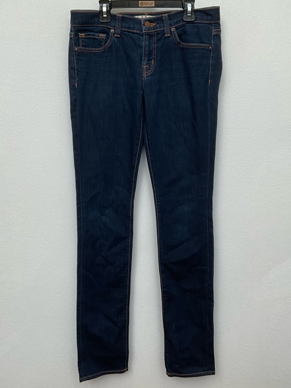 J Brand The Pencil Leg Dark Wash Straight Leg Jeans Size 27 Long Inseam